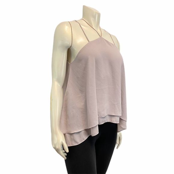 WREN & WILLA Solari Halter Large Top Blouse Fairy Fairycore Flowy Summer - Picture 3 of 9